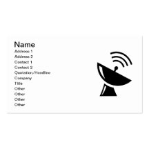 satellite-dish_Vector_Clipart Visitenkarten
