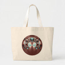 Satin bedeckt Tasche