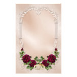 Satin, der 2 Wedding ist Büropapier