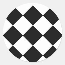 Säuglings-visuelle Anregung Runder Sticker