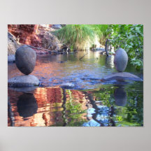 Savasana 20" x 15" Druck Plakate