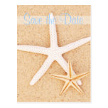 Save the Date Doppelstarfish-Postkarte