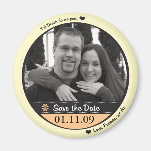 Save the Date Magneten