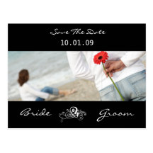 Save the Date mit Ihren Fotos Postkarte
