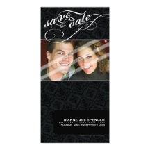 SAVE THE DATE MITTEILUNG:: extravaganter Text 7 Fotokartenvorlagen