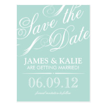 SAVE THE DATE %PIPE% MINZE POSTKARTEN