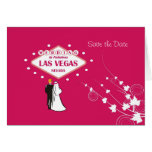 "Save the Date" Wedding in fabelhaftem Las Vegas B Grußkarten