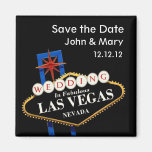 "Save the Date" Wedding in Las- Vegasmagneten