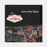 Save the Date WEDDING in Las- Vegasmagneten