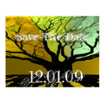 Save the Date - Wurzeln Postkarte