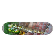 Saxophon gegen Ziegelstein Individuelle Decks
