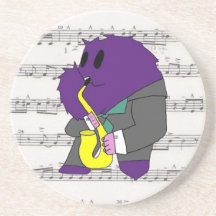SaxophonYeti Untersatz