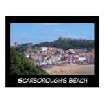 Scarboroughs Strandpostkarte