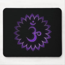 "Schablonen" Krone Chakra - Sahasrara Mauspad