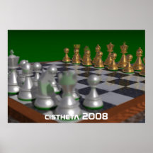 Schach, cistheta 2008 plakat