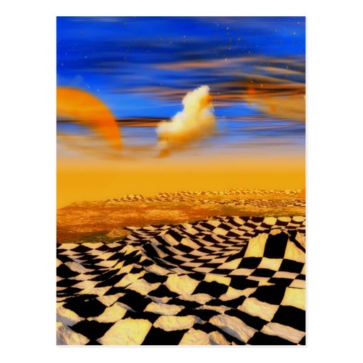 Schach-Kunst Postkarten