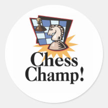 Schach-T-Shirts und Geschenke Sticker