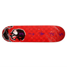 Schädel-Brett Personalisiertes Skateboard
