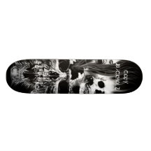 Schädel, CODYBUCKHOLZ, NULL, TOLERANZ Skateboarddecks