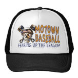 Schädel-Detroit-Baseball-Mütze
