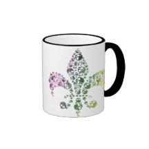 Schädel-Lilie Kaffee Tasse