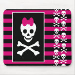 Schädel-Prinzessin Mousepad