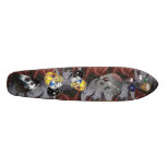 Schädel-Reise Skateboardbrett