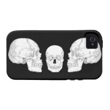Schädel-Trio iPhone 4 Cover