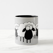 Schafe Kaffeetasse