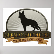 Schäferhund Plakatdrucke