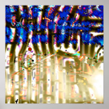 Schatten-Beschaffenheit 1 (Indonesien-Motive) Posterdruck