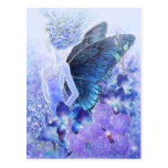 Schatten der blauen Postkarte