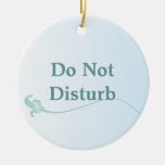 Schattiertes Blau stört nicht Tür-Aufhänger Weihnachtsbaum Ornamente