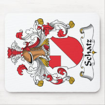 Schatz Family Crest Mouse Pad
