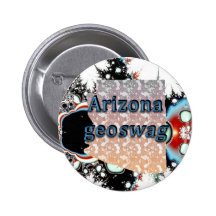Schatz-Knöpfe Arizonas Geoswag Geocaching Anstecknadelbutton