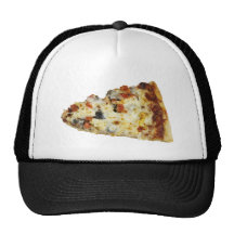 Scheibe der Pizza Retrokappe