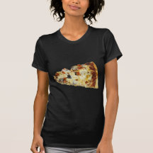 Scheibe der Pizza T-shirts