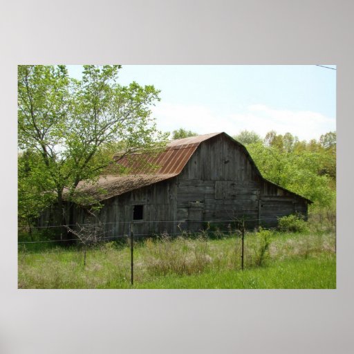 Scheunenplakat Oxfords, Arkansas