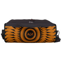 SCHICKE ORANGE DES LAPTOP-BAG_MOD DER BLUMENBLATT- LAPTOP TASCHEN