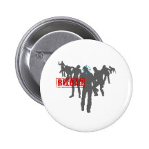 Schießen Sie die Zombies - Schrotflinte-Umladen-Sp Anstecknadelbutton