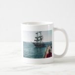 Schiff-Boot-Segeln-Wasserpier Tee Tassen