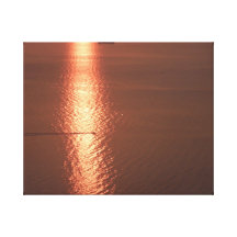 Schiff im Meer…! Galerie Gefaltete Leinwand