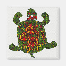 Schildkröte Magnets