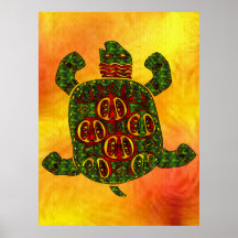 Schildkröte Plakate