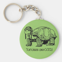 Schildkröten sind COOL! Keychain Schlüsselanhänger