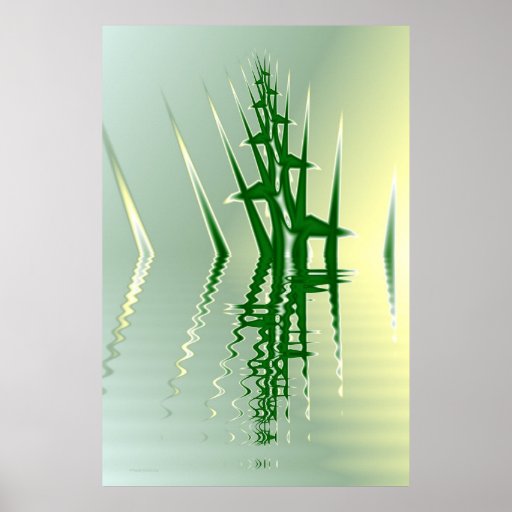 Schilf Plakat