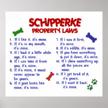 SCHIPPERKE PL2 PLAKATE