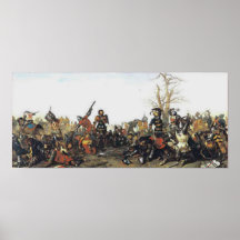 Schlachtfeld Plakatdrucke