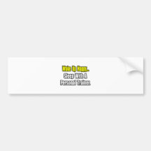 Schlaf mit einem persönlichen Trainer Auto Sticker