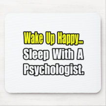 Schlaf mit einem Psychologen Mousepads